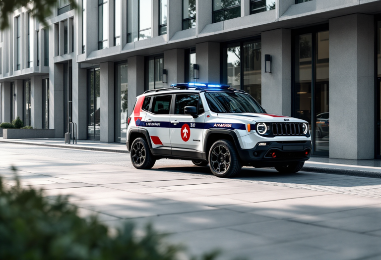 Jeep Avenger elettrica in servizio con i Carabinieri