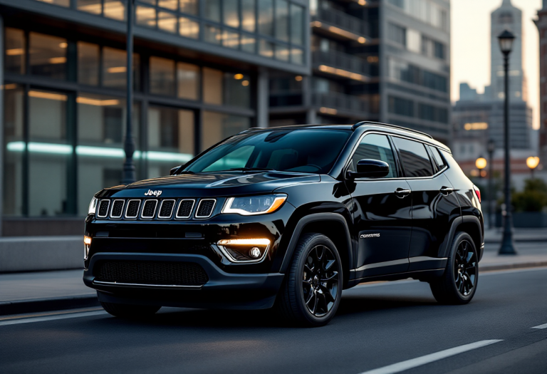 Nuova Jeep Compass 2025 in anteprima con design innovativo