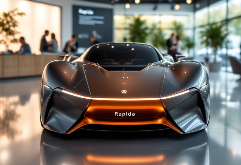 Concept di auto sportiva progettata dagli studenti dello IED
