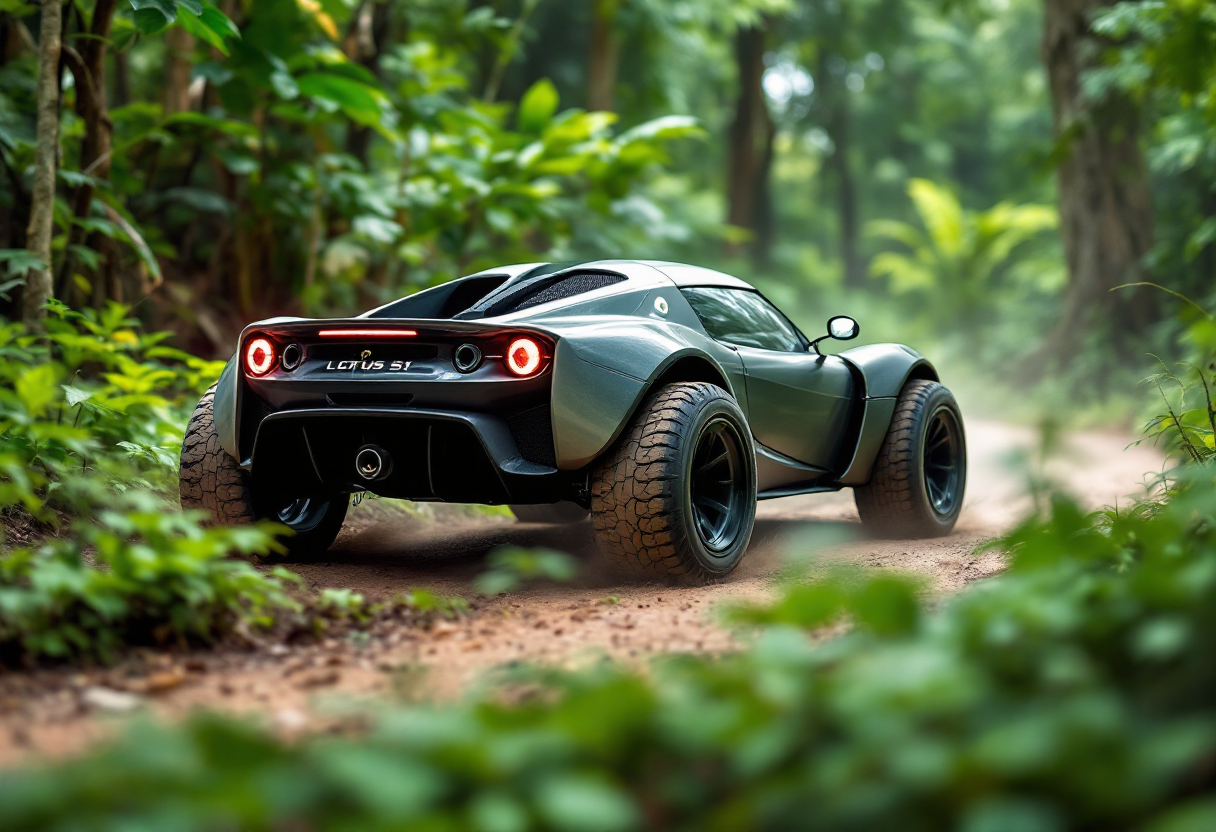 Lotus Elise S1 trasformata in supercar off-road