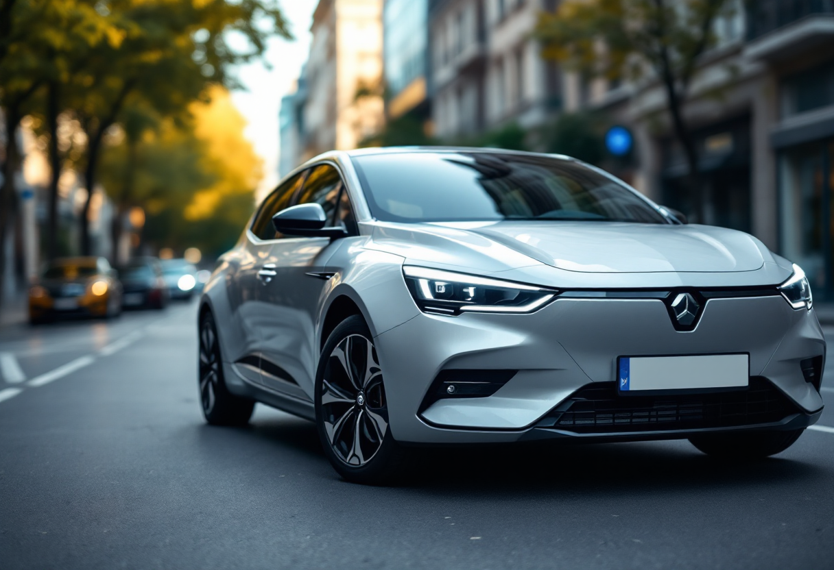 Nuova MG3 benzina in esposizione con dettagli