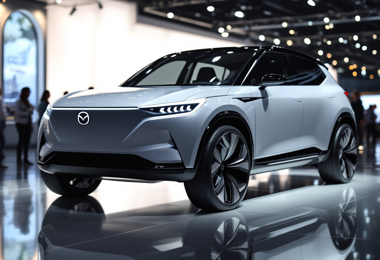 Mazda EZ-60, nuovo SUV elettrico presentato a Shanghai