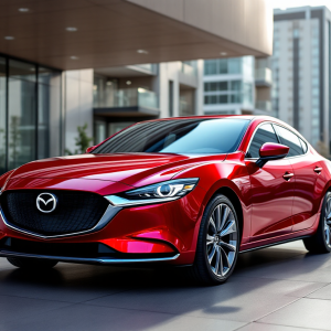 Mazda6e, nuova berlina elettrica, design elegante