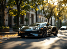 Immagine della McLaren W1, hypercar ibrida in fase di sviluppo