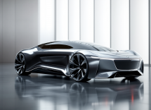 Mercedes-Benz Vision V, auto di lusso futuristica