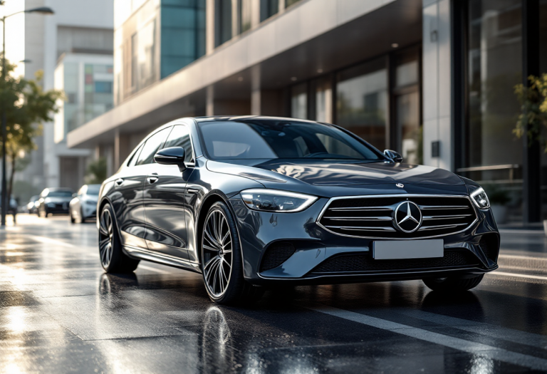 Mercedes Classe S 2025 con innovazioni tecnologiche avanzate