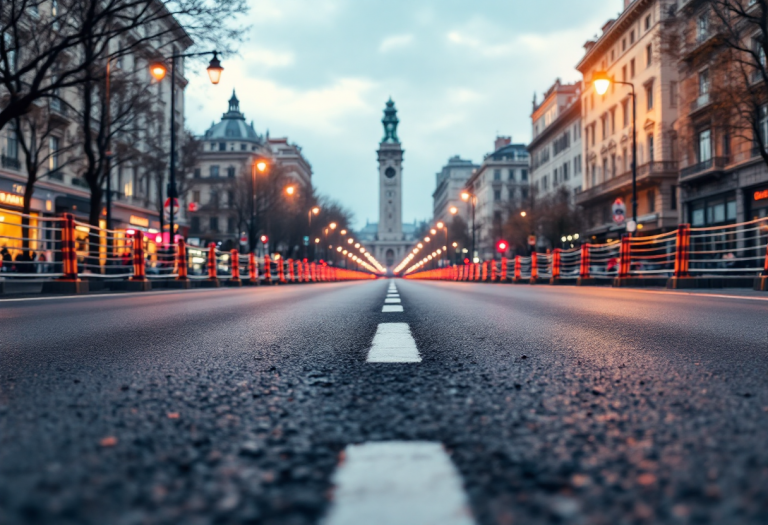 Corridori partecipano alla Milano Marathon 2023