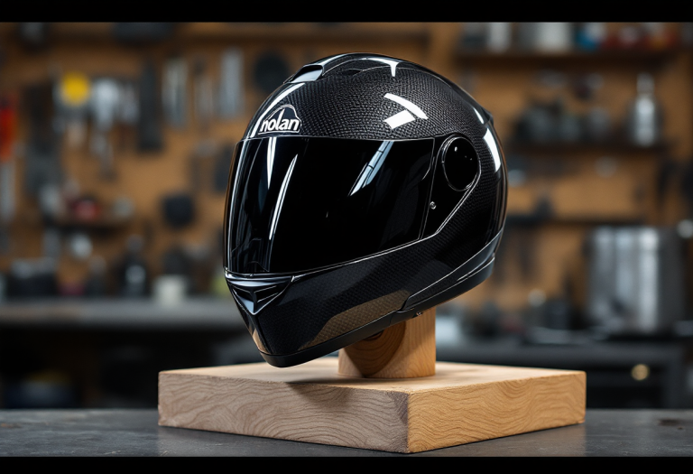 Casco Nolan X-804 RS Ultra Carbon Lesmo in esposizione