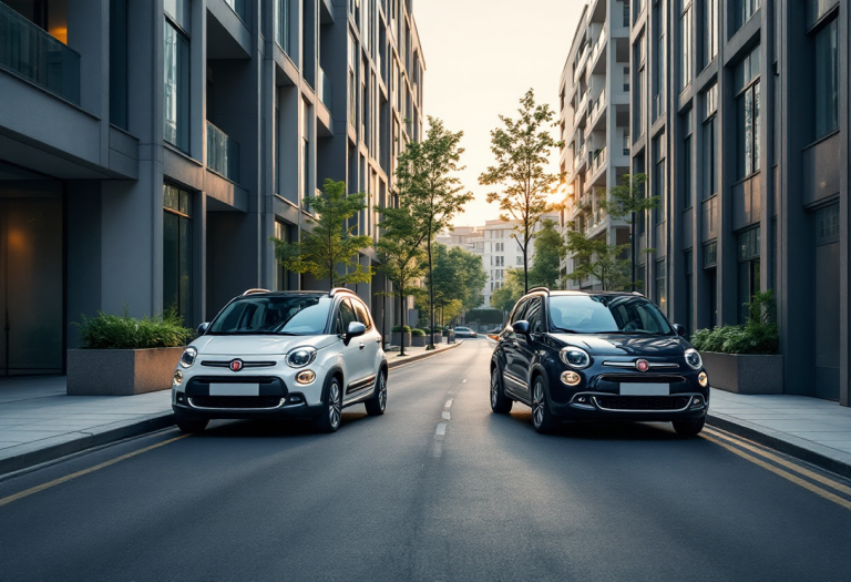 Fiat Grande Panda e Fiat 600 in offerta di noleggio