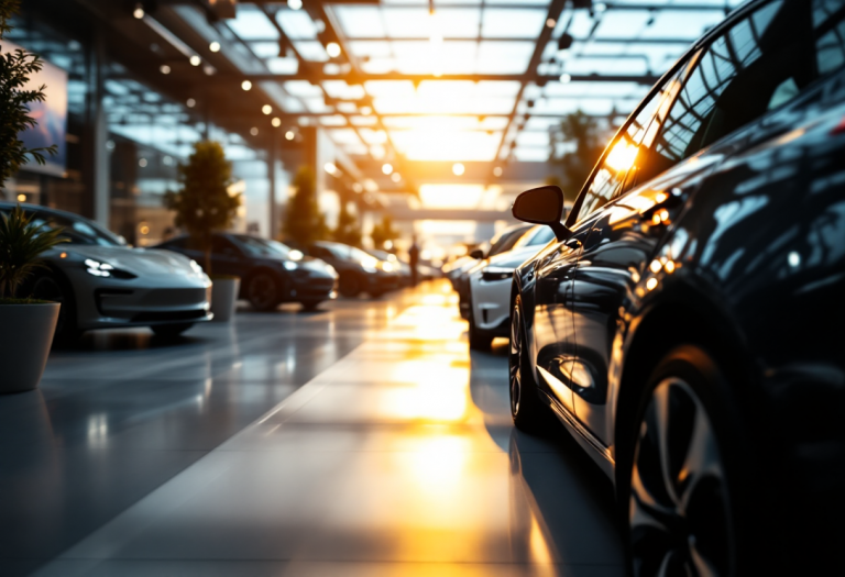 Immagine del Salone di Shanghai 2025 con nuove auto