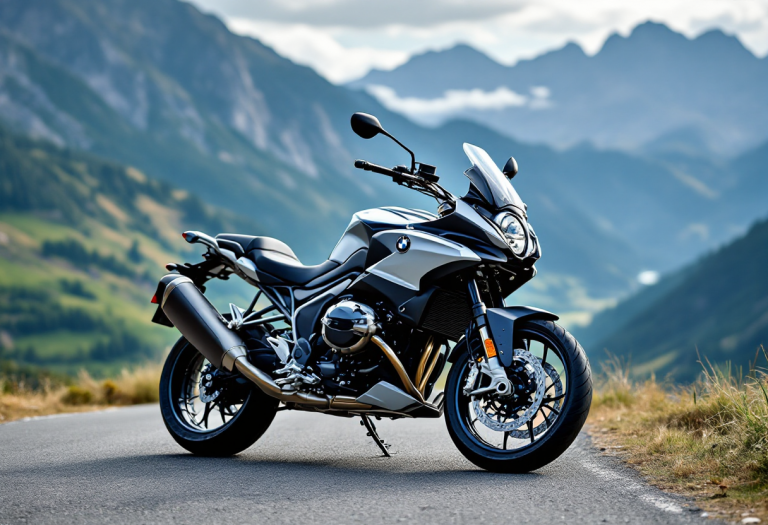 BMW R 13 in primo piano con dettagli innovativi