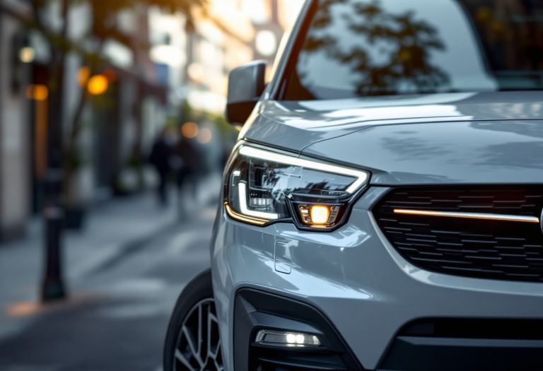 Opel Vivaro Electric Sportive in movimento su strada