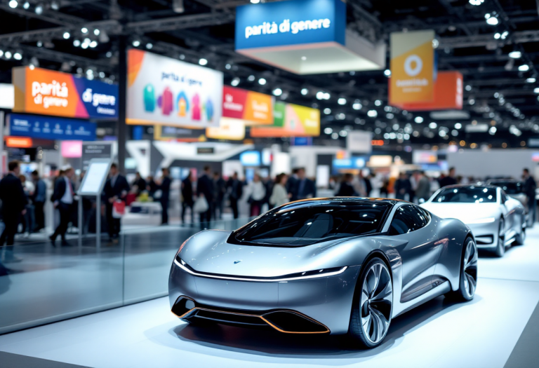 Immagine che rappresenta la parità di genere nell'industria automobilistica