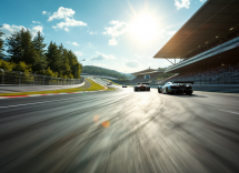 Porsche 911 GT3 in pista al Nürburgring con cambio manuale