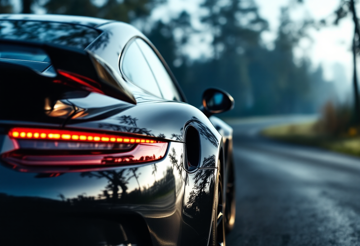 Porsche 911 Turbo restyling con design moderno