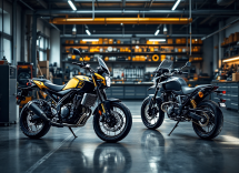 Nuove Suzuki DR-Z4S e DR-Z4SM 2025 in esposizione
