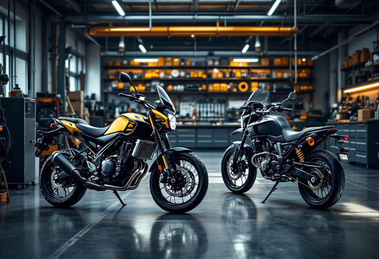 Nuove Suzuki DR-Z4S e DR-Z4SM 2025 in esposizione