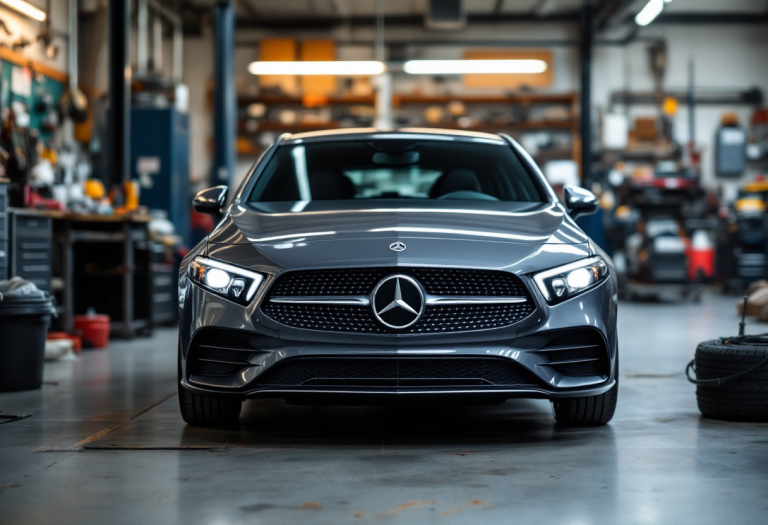 Mercedes Classe A con problemi al sistema AEB