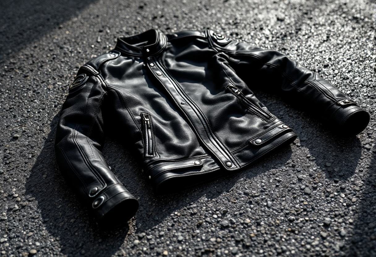 Giacca da moto estiva Rebelhorn Jax in azione