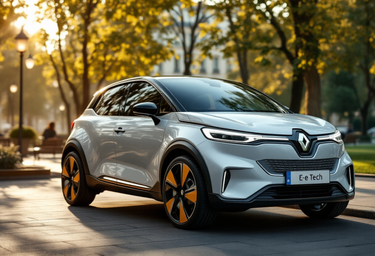 Renault 5 E-Tech Electric in omaggio a Roland-Garros