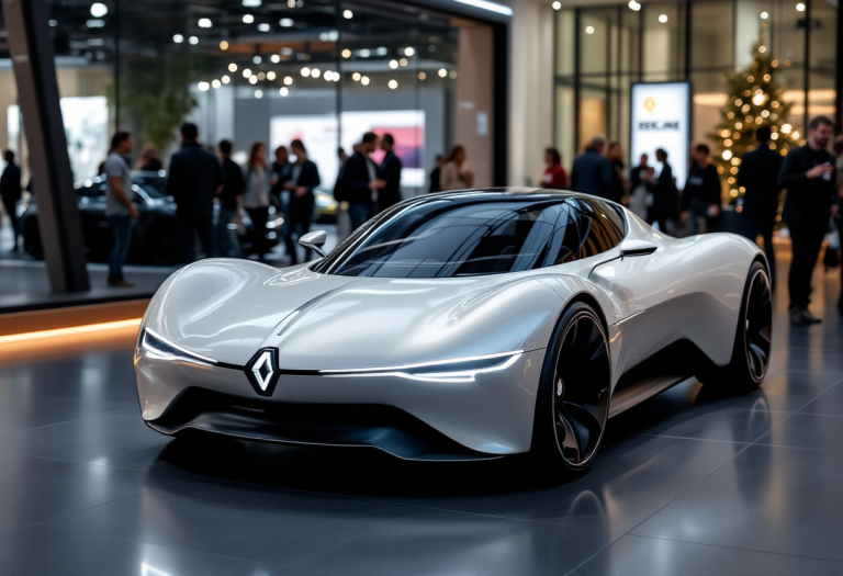 Renault R17 electric restomod presentata a Milano 2025
