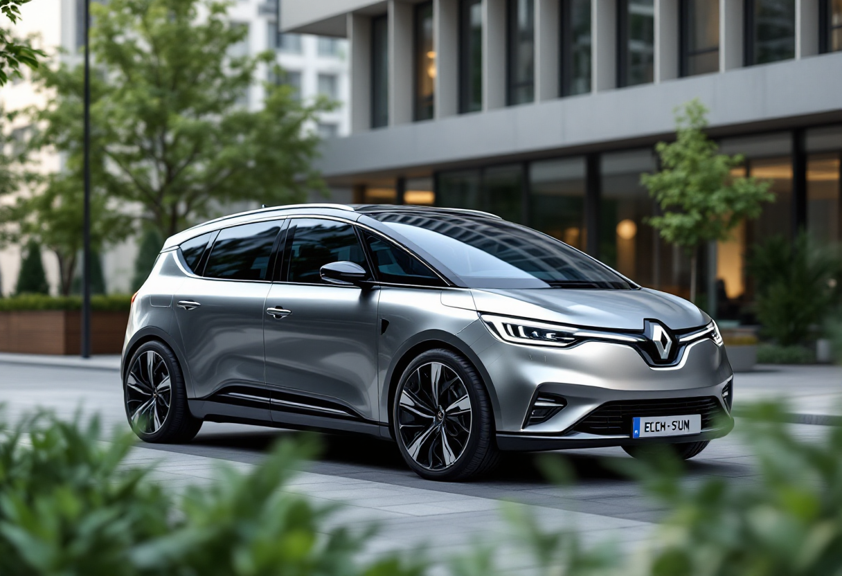 Renault Scenic E-Tech Electric 2025 in movimento