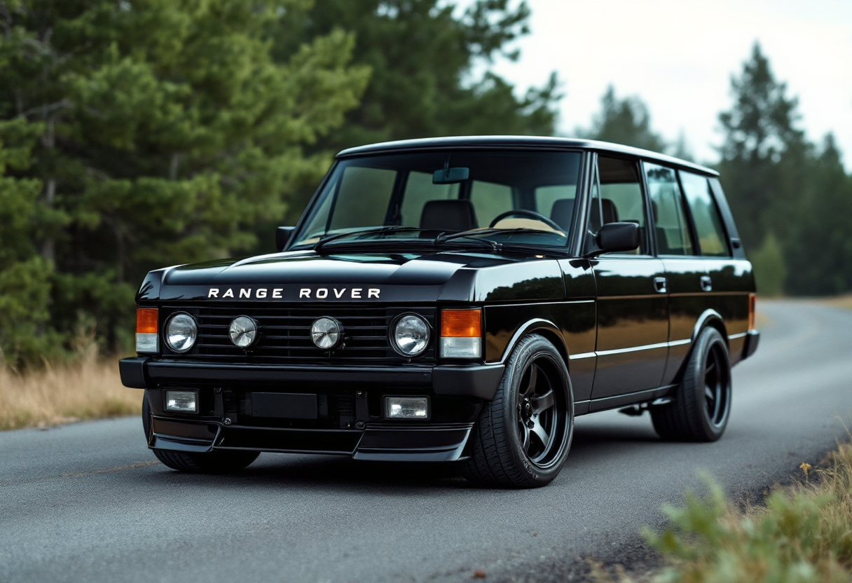 Restomod della Range Rover Classic realizzato da Vinile