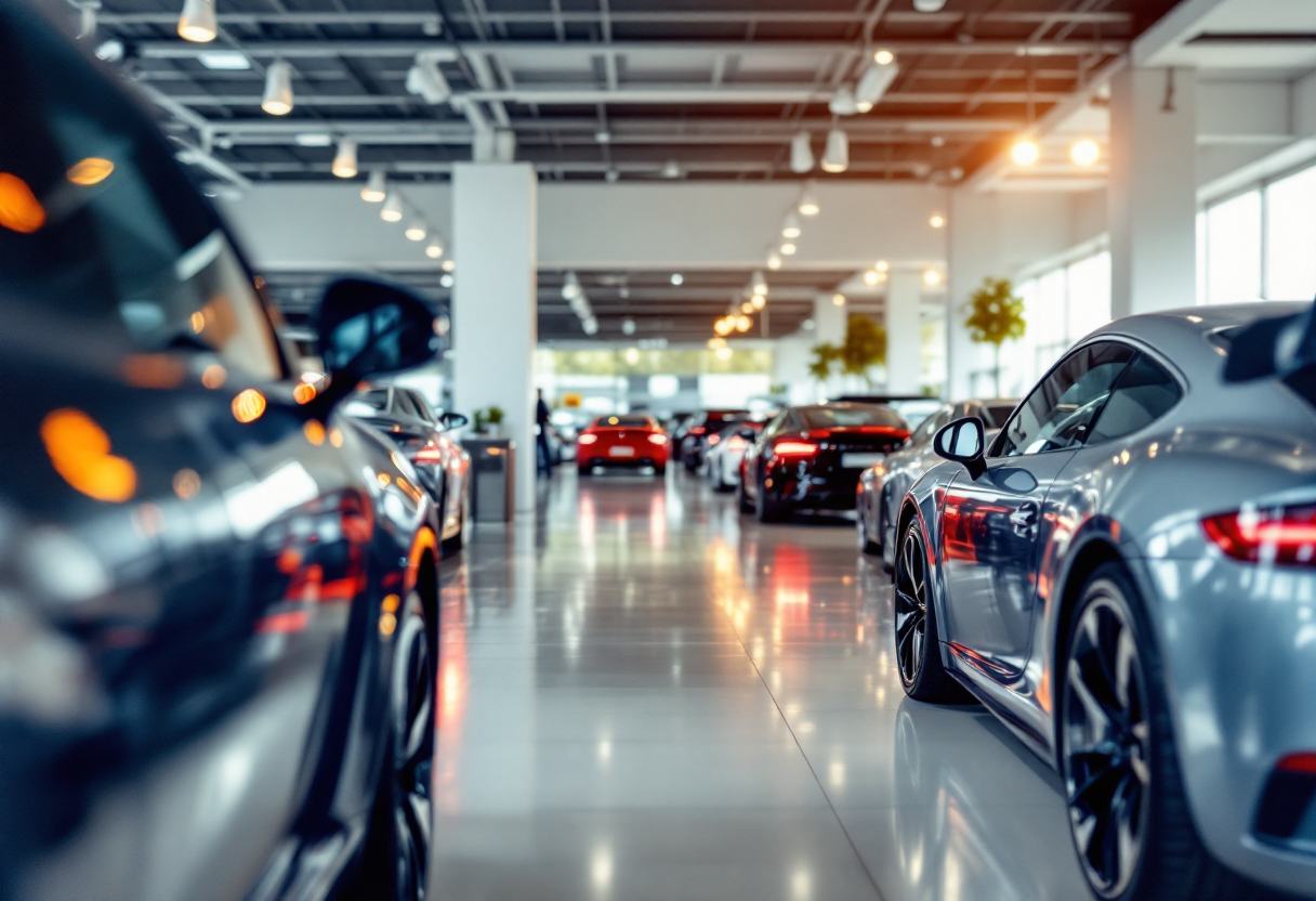 Immagine del Salone dell'Auto di New York 2025 con nuove auto