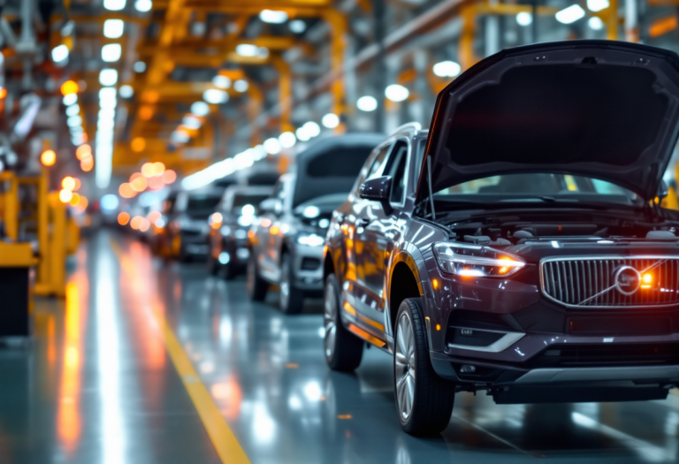 Immagine che rappresenta l'industria automobilistica europea nel 2025