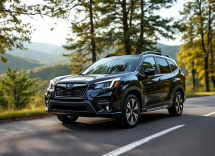 Subaru Forester 2023 in un paesaggio naturale