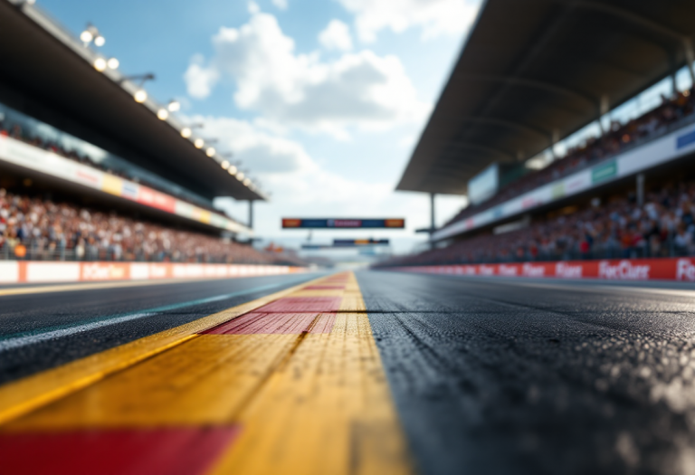 Verstappen festeggia la pole position al GP del Giappone 2025