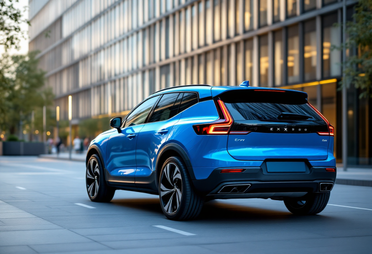Volvo EX30 elettrica con design innovativo di Katharina Sachs
