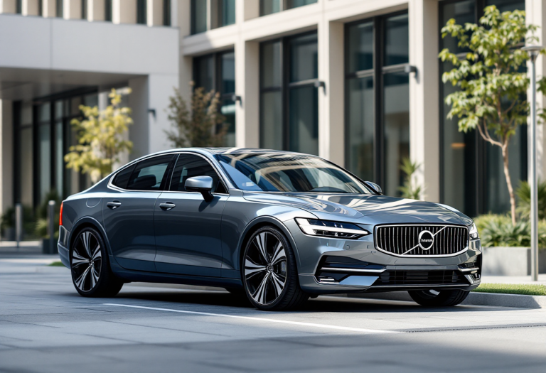 Volvo S90 2025 con design rinnovato per il mercato asiatico
