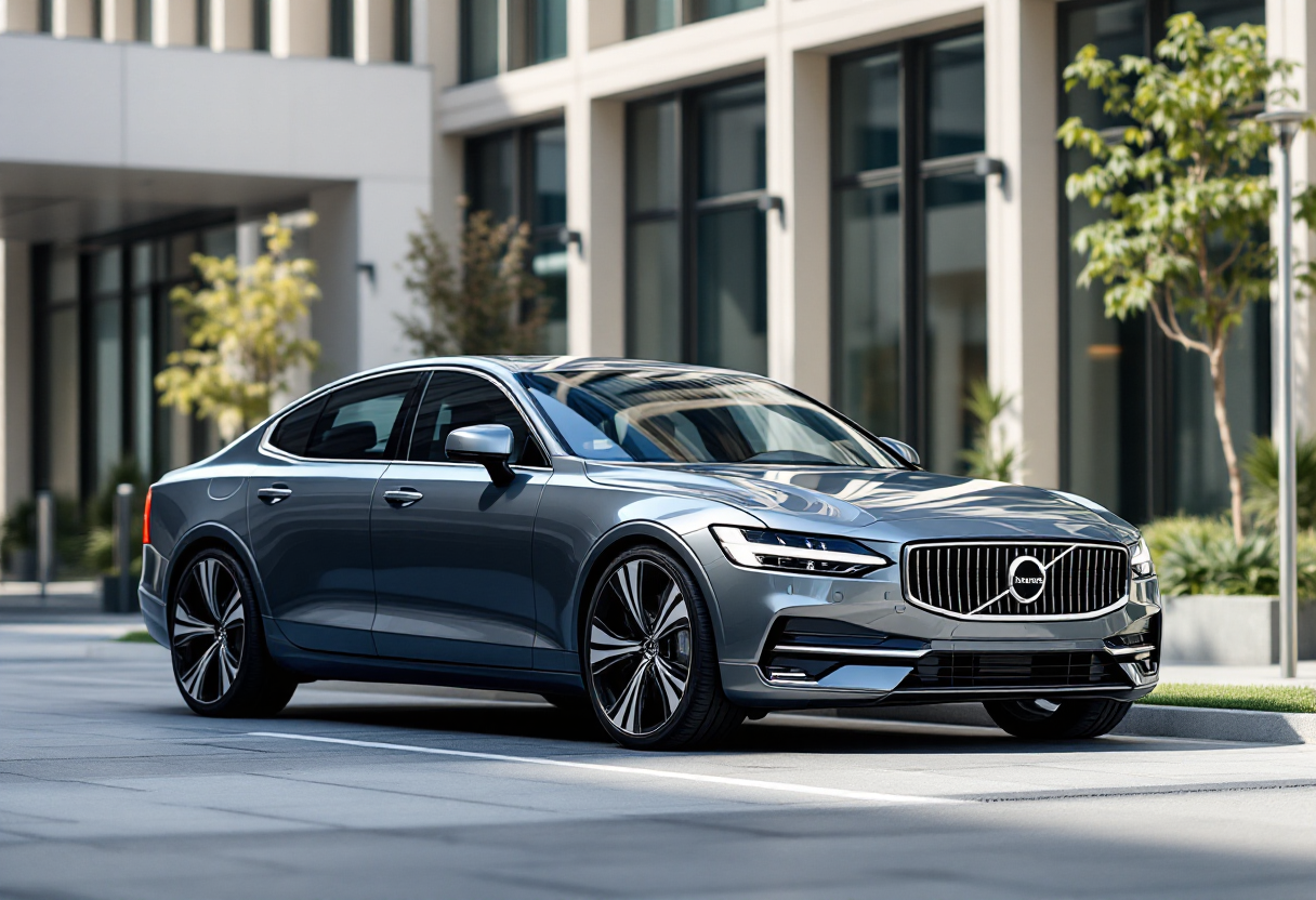 Volvo S90 2025 con design rinnovato per il mercato asiatico