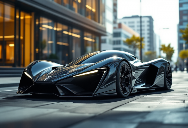 Alpine A390, hypercar ibrida con design futuristico