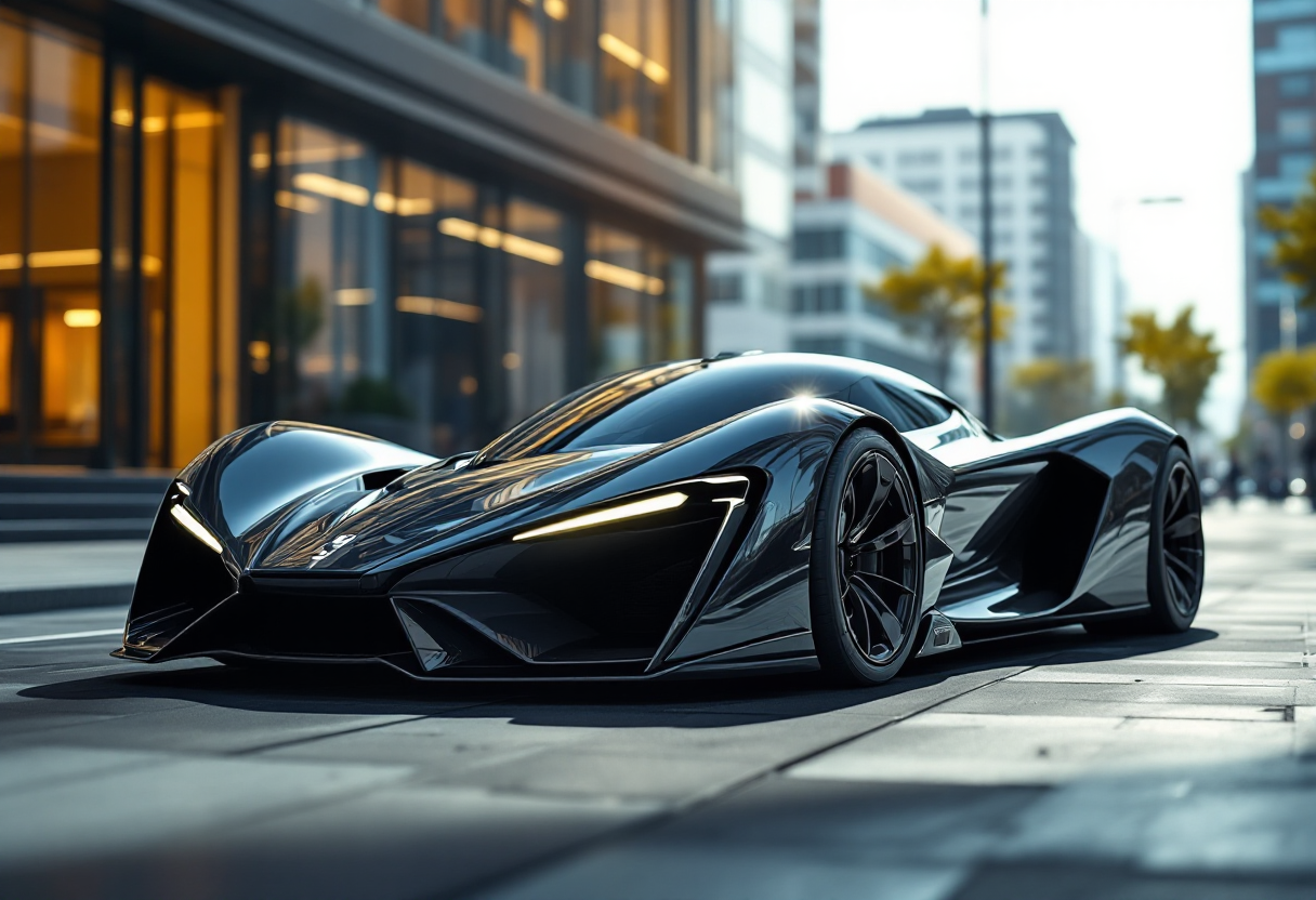 Alpine A390, hypercar ibrida con design futuristico
