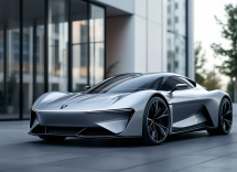 Alpine A390, nuova fastback elettrica in esposizione
