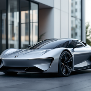 Alpine A390, nuova fastback elettrica in esposizione