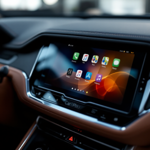 Aston Martin con Apple CarPlay Ultra in azione