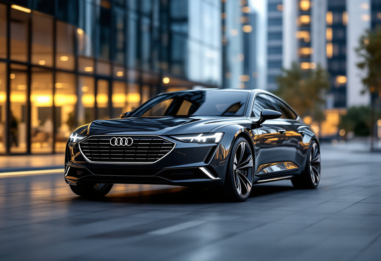 Nuova Audi A6 2025 in versione plug-in hybrid