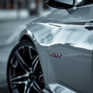 Audi S5 Avant in movimento su strada