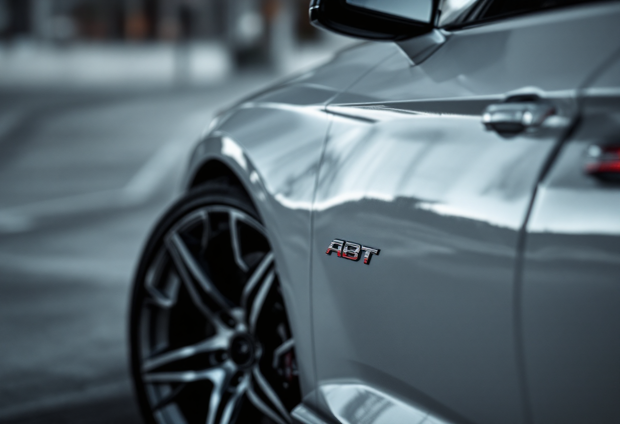 Audi S5 Avant in movimento su strada