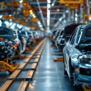 Auto Dacia in esposizione, simbolo di economia e praticità