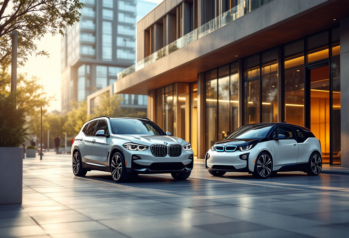 Prototipi della nuova generazione di modelli elettrici BMW