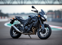 Benelli Tornado 550 in azione su strada