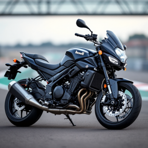 Benelli Tornado 550 in azione su strada