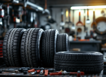 Pneumatici estivi pronti per il cambio gomme