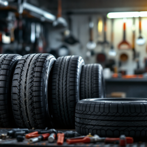 Pneumatici estivi pronti per il cambio gomme
