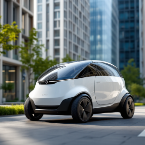Citroën Ami Buggy 2024 in un ambiente urbano moderno