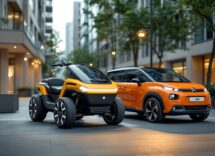 Mobilize Duo e Citroen Ami a confronto in un'immagine